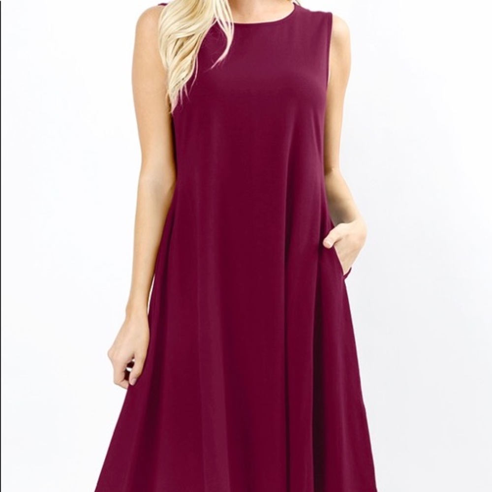 Super soft Sleeveless dress with pockets